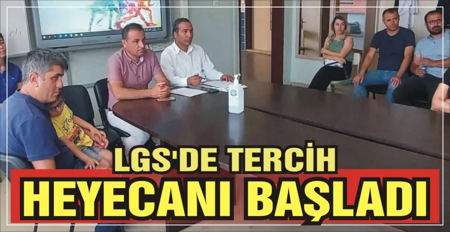 LGS’de tercih heyecanı başladı