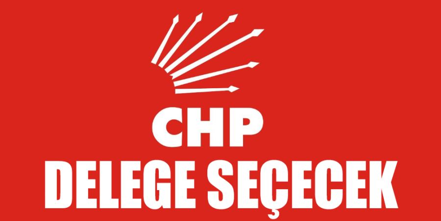 CHP DELEGELERİNİ SEÇECEK