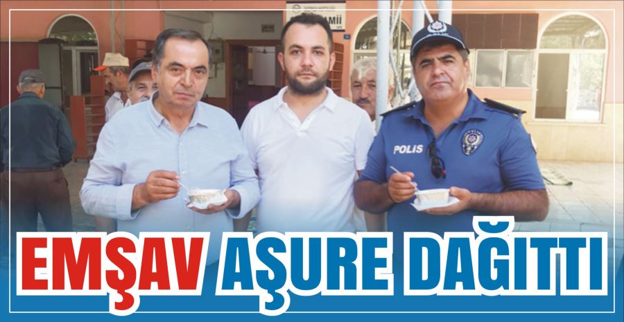 EMŞAV AŞURE DAĞITTI