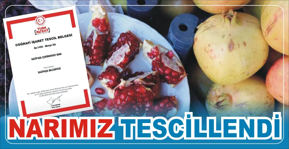 NARIMIZ TESCİLLENDİ