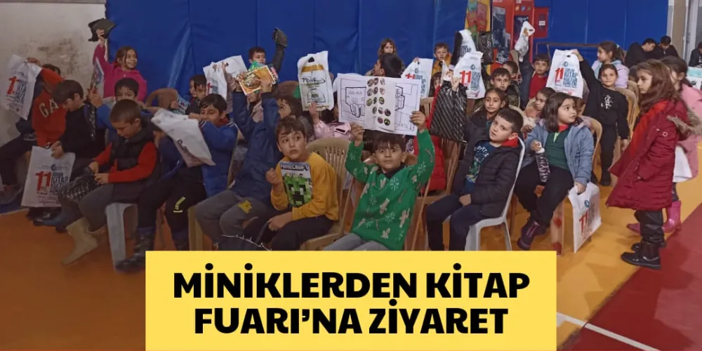 MİNİKLERDEN KİTAP FUARI