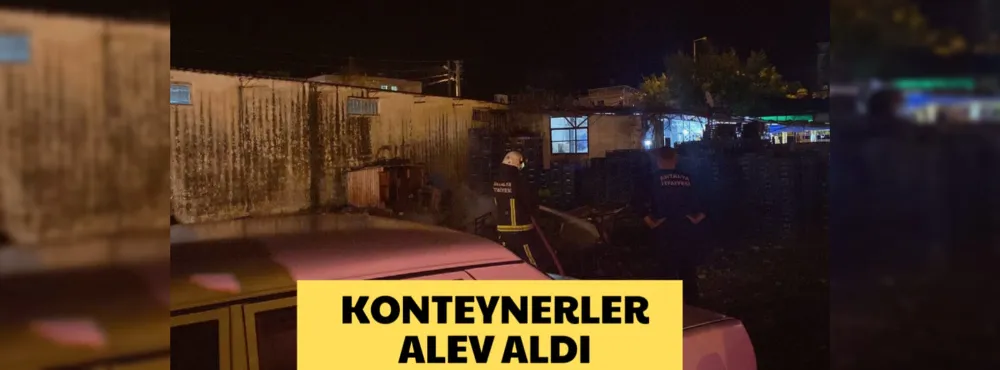 KONTEYNERLER ALEV ALDI