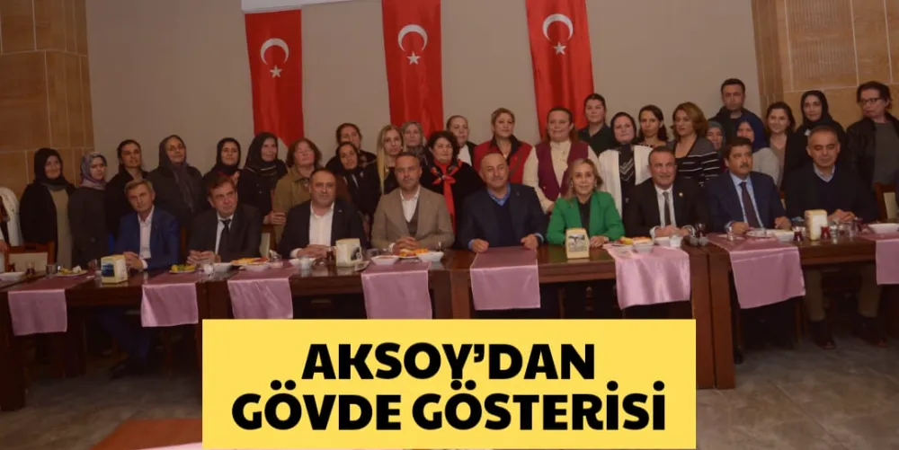 AKSOY’DAN GÖVDE GÖSTERİSİ 