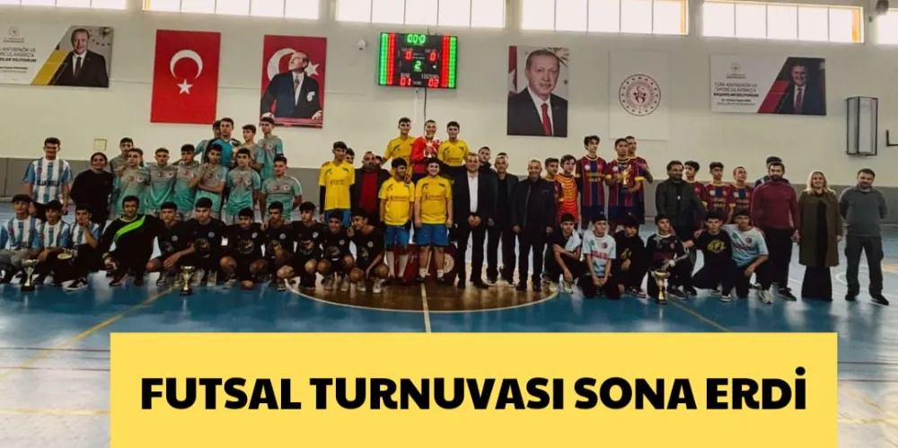 FUTSAL TURNUVASI SONA ERDİ