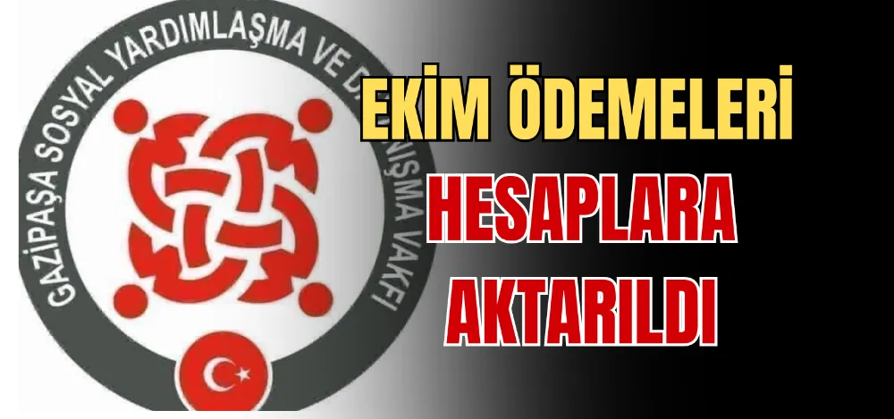 EKİM ÖDEMELERİ HESAPLARA AKTARILDI 