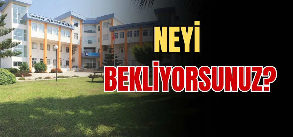 NEYİ BEKLİYORSUNUZ? 