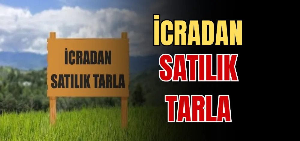 İCRADAN SATILIK TARLA 