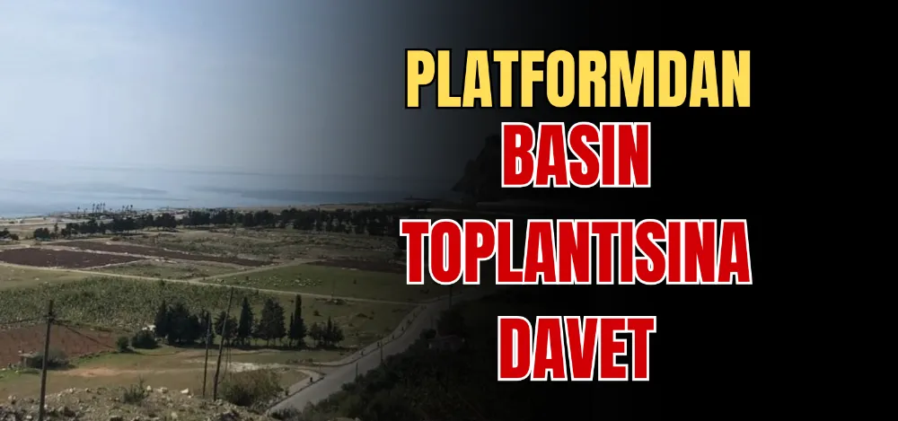 PLATFORMDAN BASIN TOPLANTISINA DAVET 