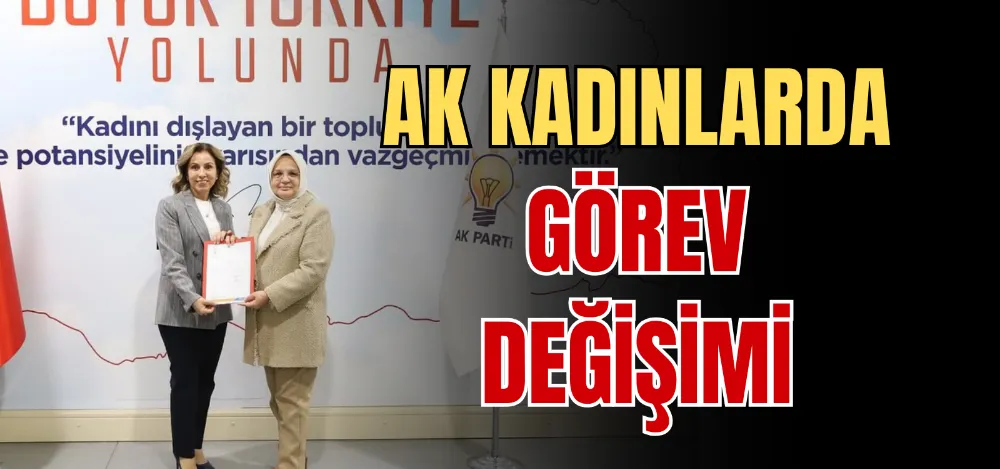 AK KADINLARDA GÖREV DEĞİŞİMİ 