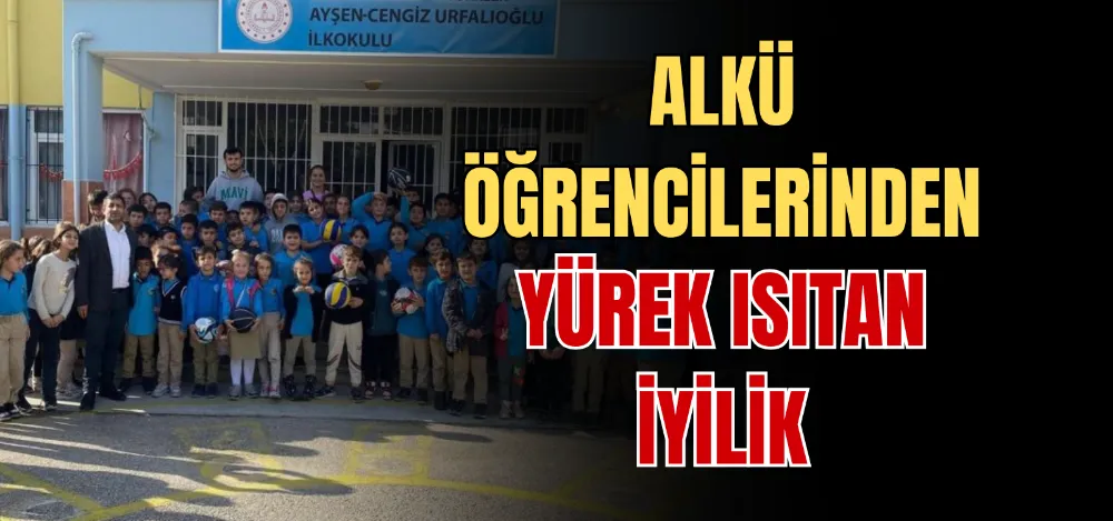 ALKÜ ÖĞRENCİLERİNDEN YÜREK ISITAN İYİLİK 