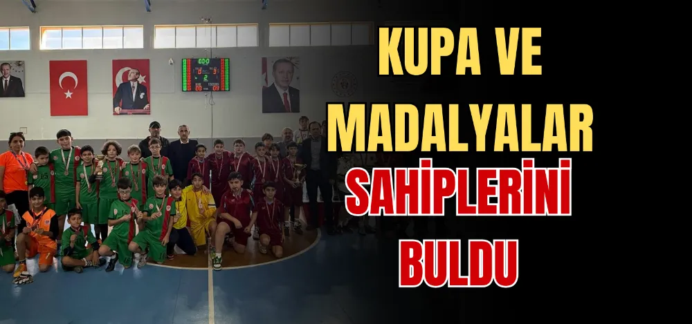 KUPA VE MADALYALAR SAHİPLERİNİ BULDU 