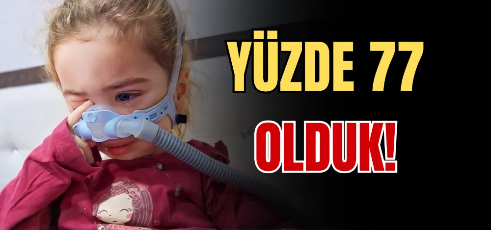 YÜZDE 77 OLDUK! 