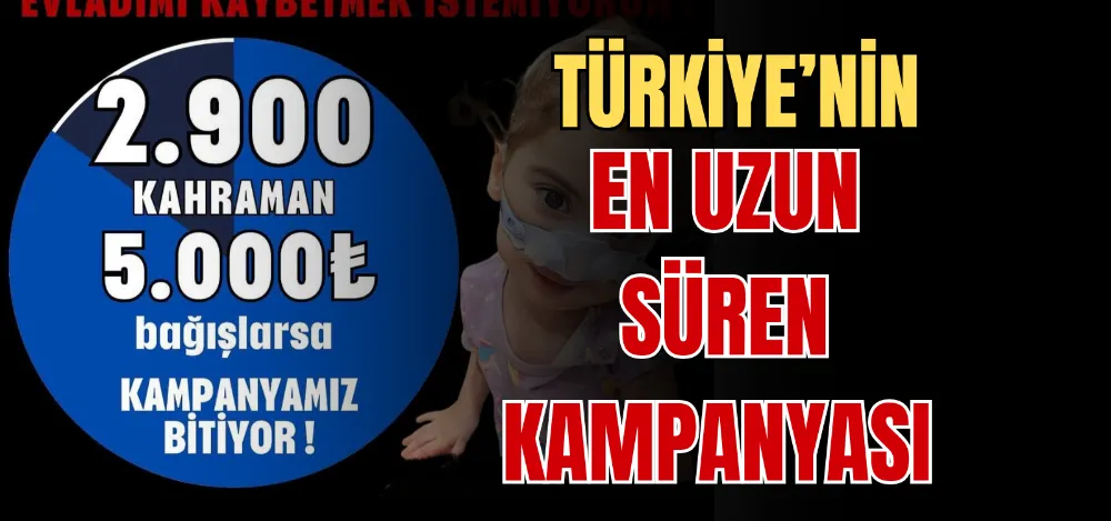 TÜRKİYE’NİN EN UZUN SÜREN KAMPANYASI 