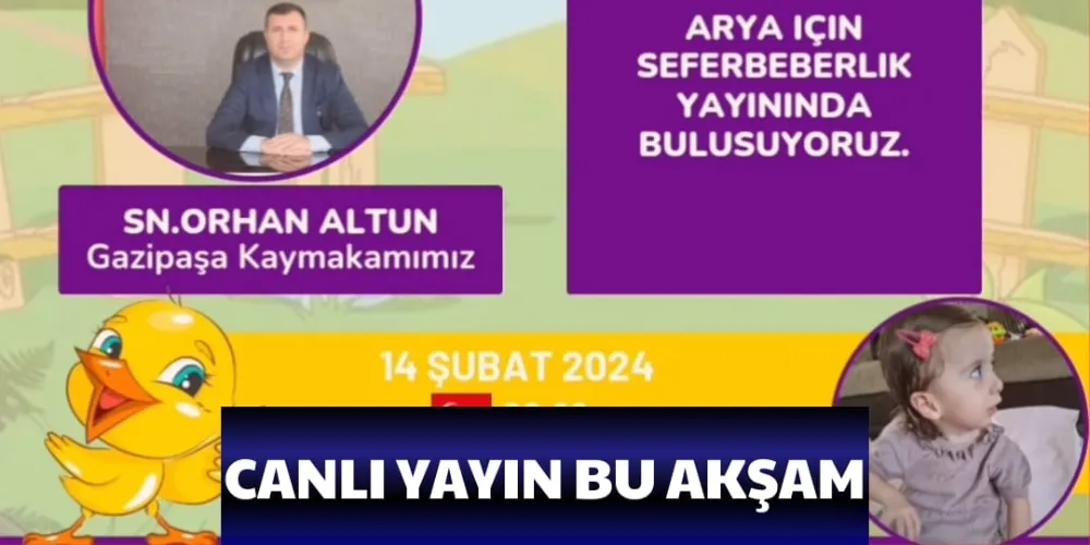 CANLI YAYIN BU AKŞAM 