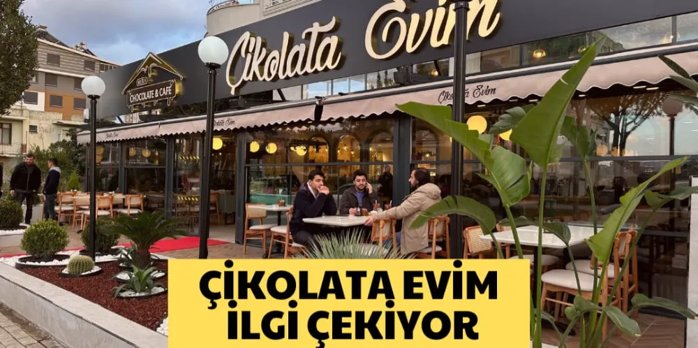 ÇİKOLATA EVİM İLGİ ÇEKİYOR