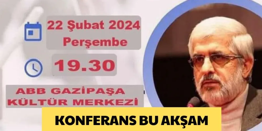 KONFERANS BU AKŞAM