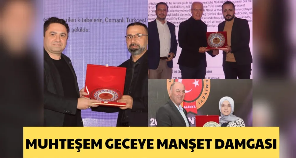 MUHTEŞEM GECEYE MANŞET DAMGASI