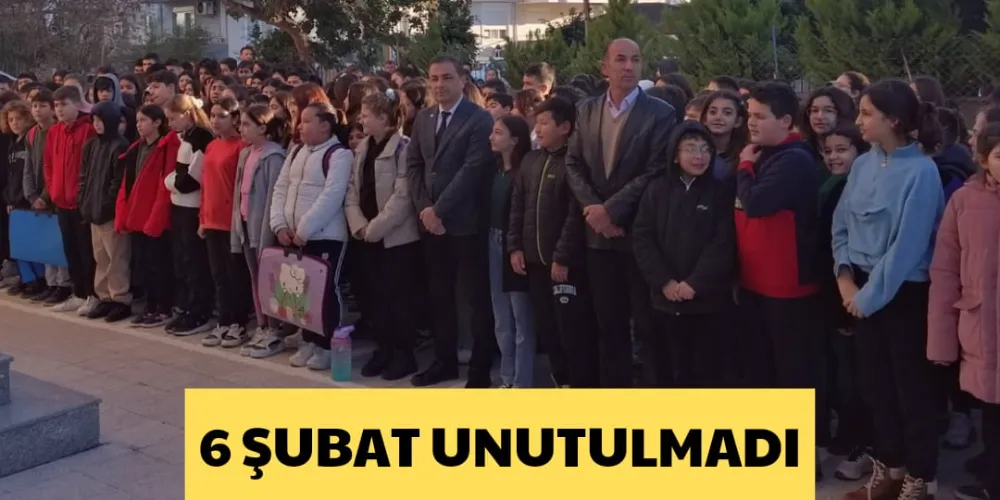 6 ŞUBAT UNUTULMADI