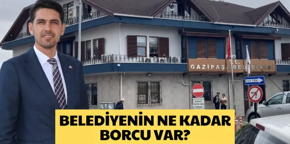 BELEDİYENİN NE KADAR BORCU VAR?