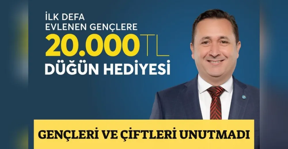 GENÇLERİ VE ÇİFTLERİ UNUTMADI