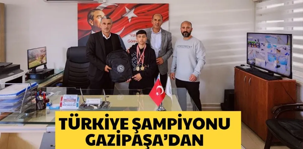 TÜRKİYE ŞAMPİYONU GAZİPAŞA