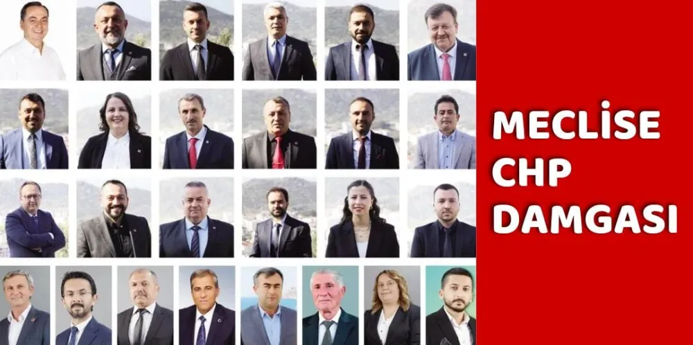 MECLİSE CHP DAMGASI