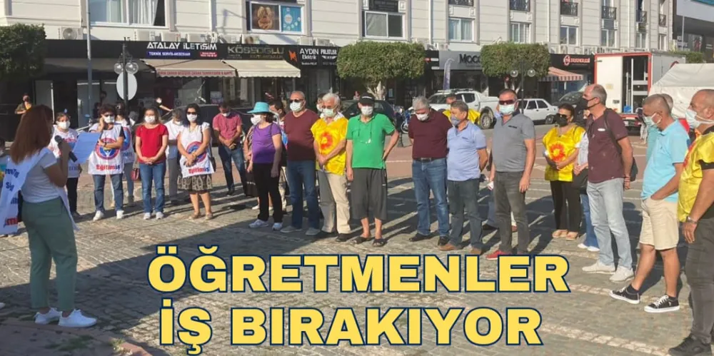 ÖĞRETMENLER İŞ BIRAKIYOR