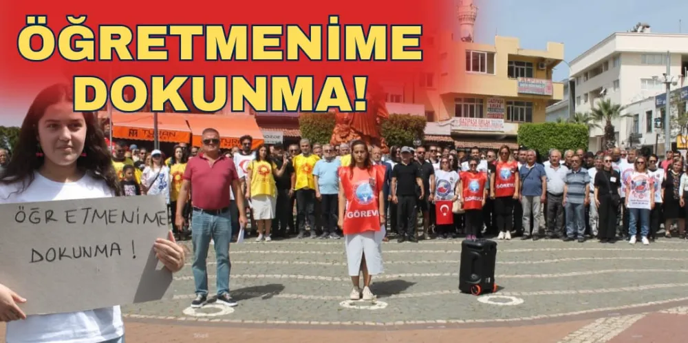 ÖĞRETMENİME DOKUNMA!