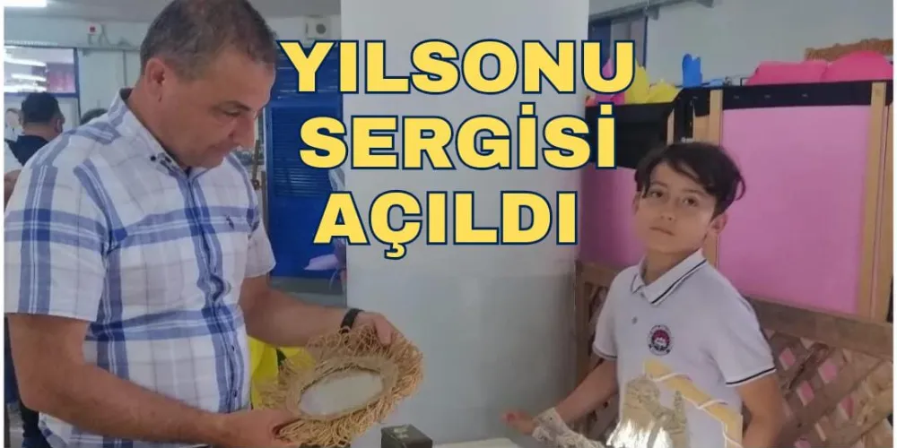 YILSONU SERGİSİ AÇILDI