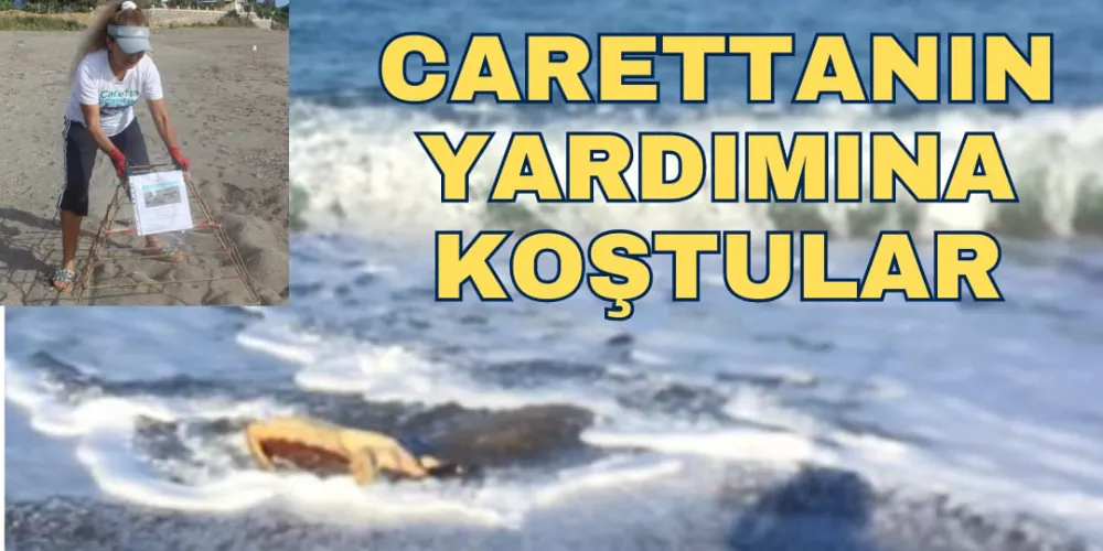 CARETTANIN YARDIMINA KOŞTULAR