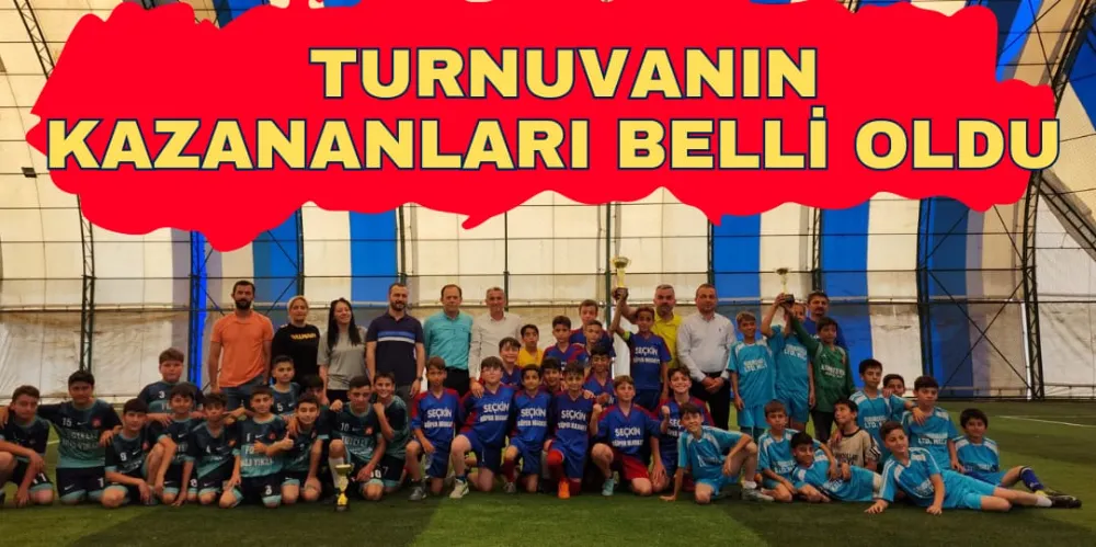 TURNUVANIN KAZANANLARI BELLİ OLDU