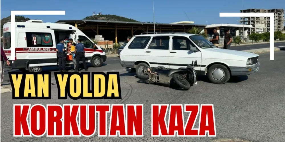 YAN YOLDA KORKUTAN KAZA