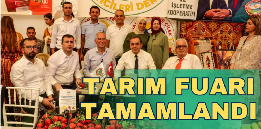 TARIM FUARI TAMAMLANDI