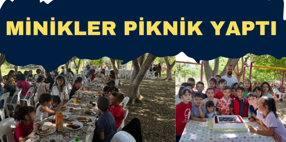 MİNİKLER PİKNİK YAPTI