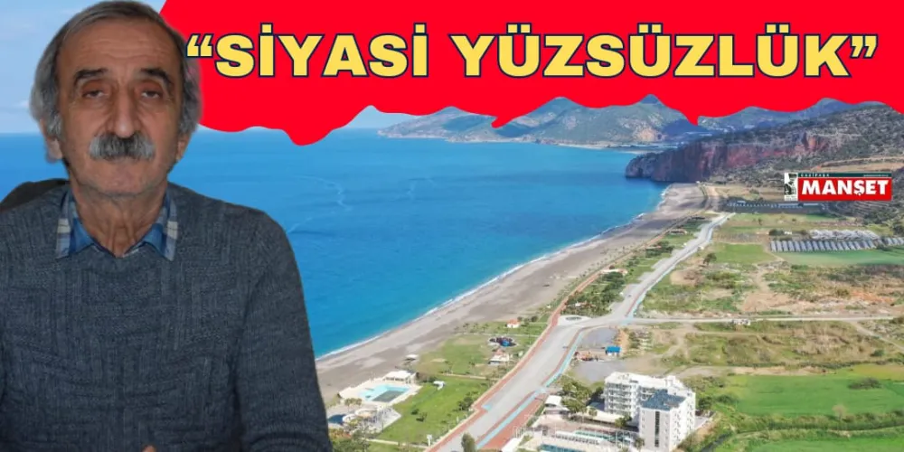 “SİYASİ YÜZSÜZLÜK”