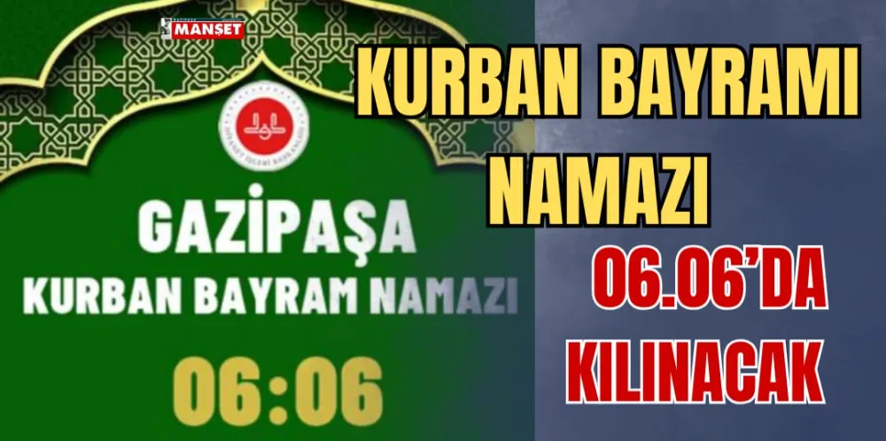 KURBAN BAYRAMI NAMAZI 06.06