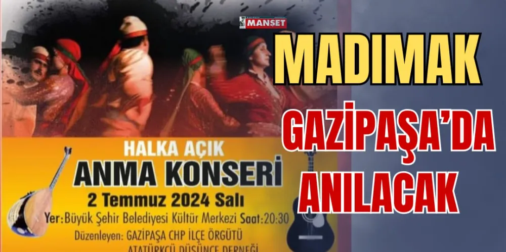 MADIMAK GAZİPAŞA