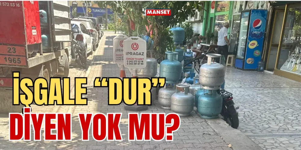 İŞGALE “DUR” DİYEN YOK MU? 