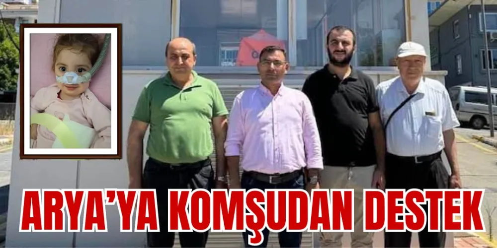 ARYA’YA KOMŞUDAN DESTEK