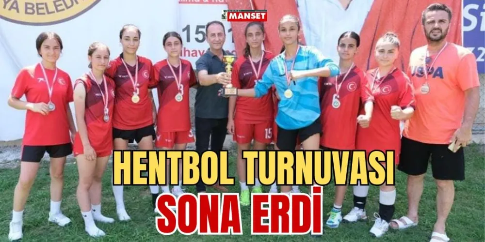 HENTBOL TURNUVASI SONA ERDİ