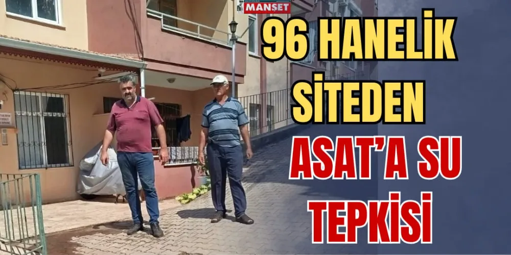 96 HANELİK SİTEDEN  ASAT’A SU TEPKİS