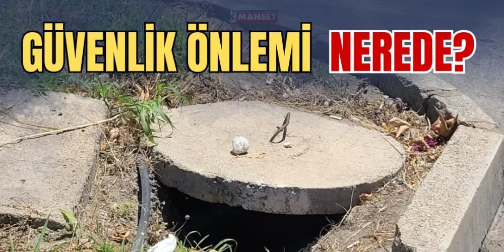 GÜVENLİK ÖNLEMİ NEREDE?