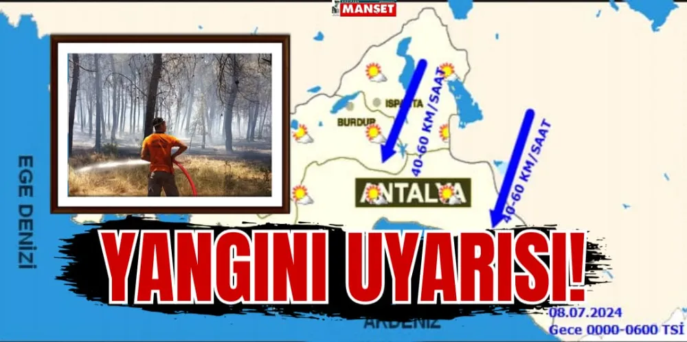 YANGIN UYARISI!