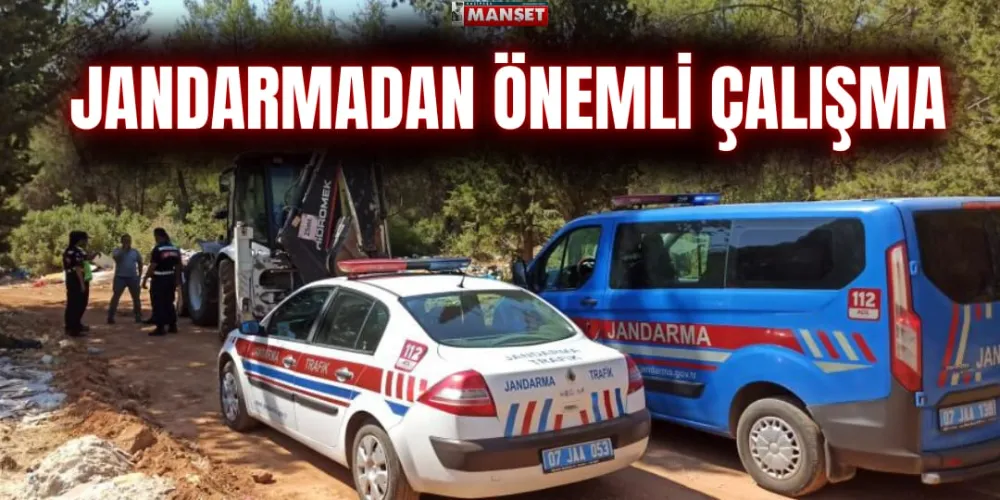 JANDARMADAN ÖNEMLİ ÇALIŞMA