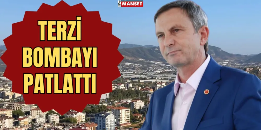 TERZİ BOMBAYI PATLATTI