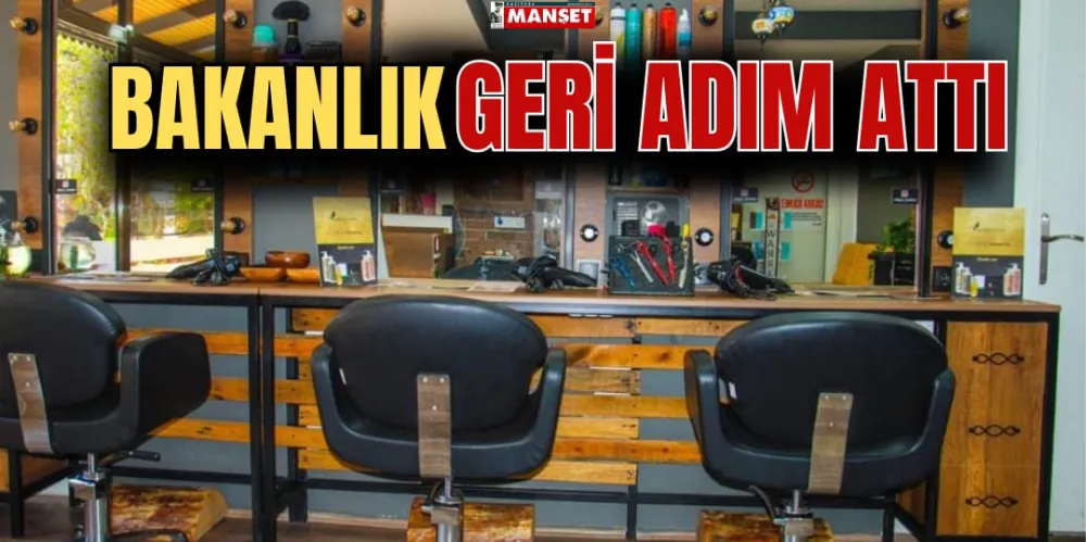 BAKANLIK GERİ ADIM ATTI