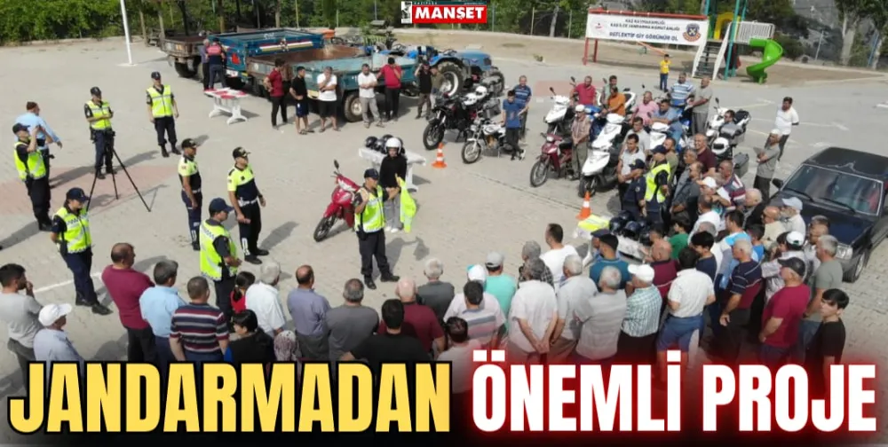 JANDARMADAN ÖNEMLİ PROJE