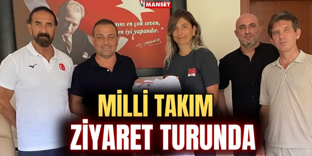 MİLLİ TAKIM ZİYARET TURUNDA 