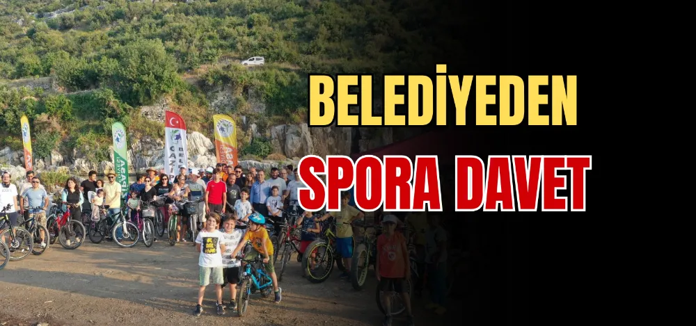 BELEDİYEDEN SPORA DAVET 