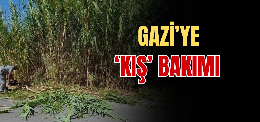 GAZİ’YE ‘KIŞ’ BAKIMI 